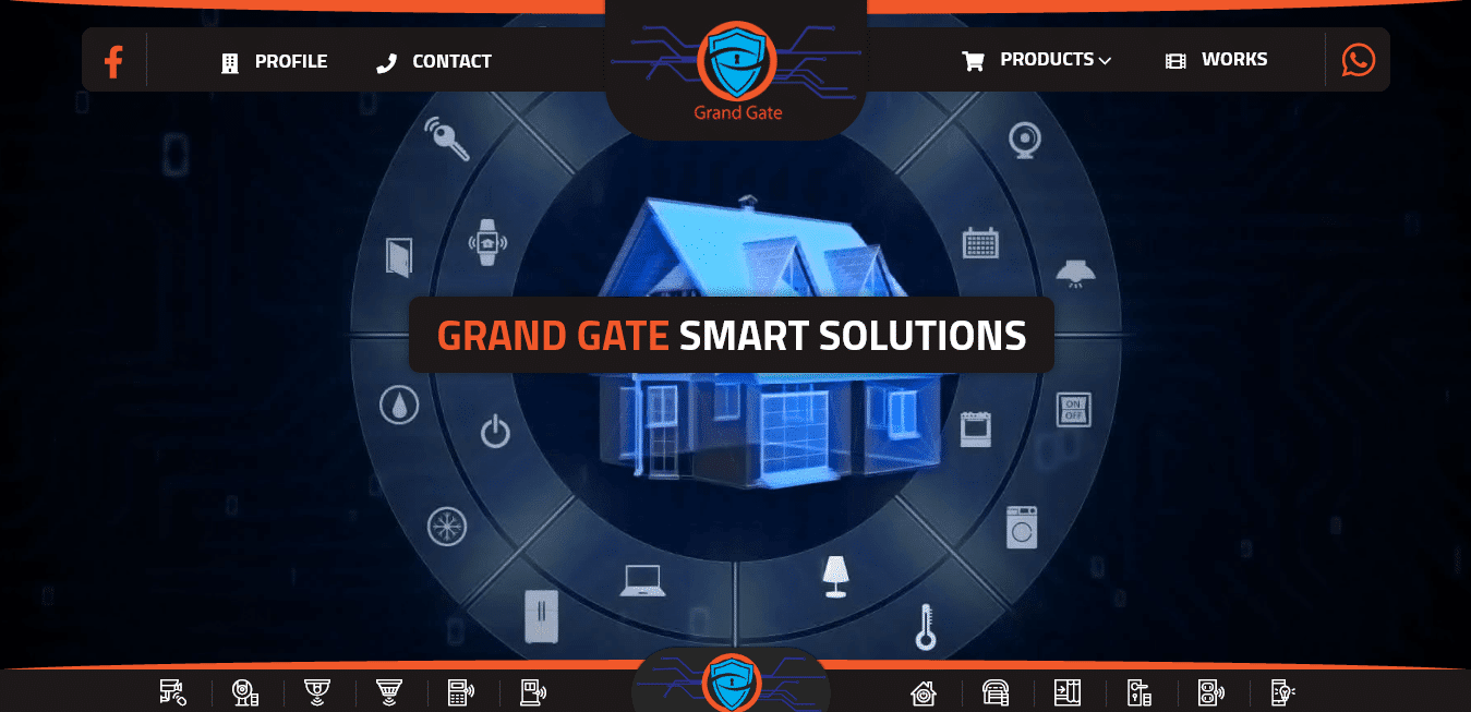 تصميم موقع شركة انظمة امنية Security Systems 🚨 تصميم موقع شركة كاميرات مراقبة Security Cameras 📷