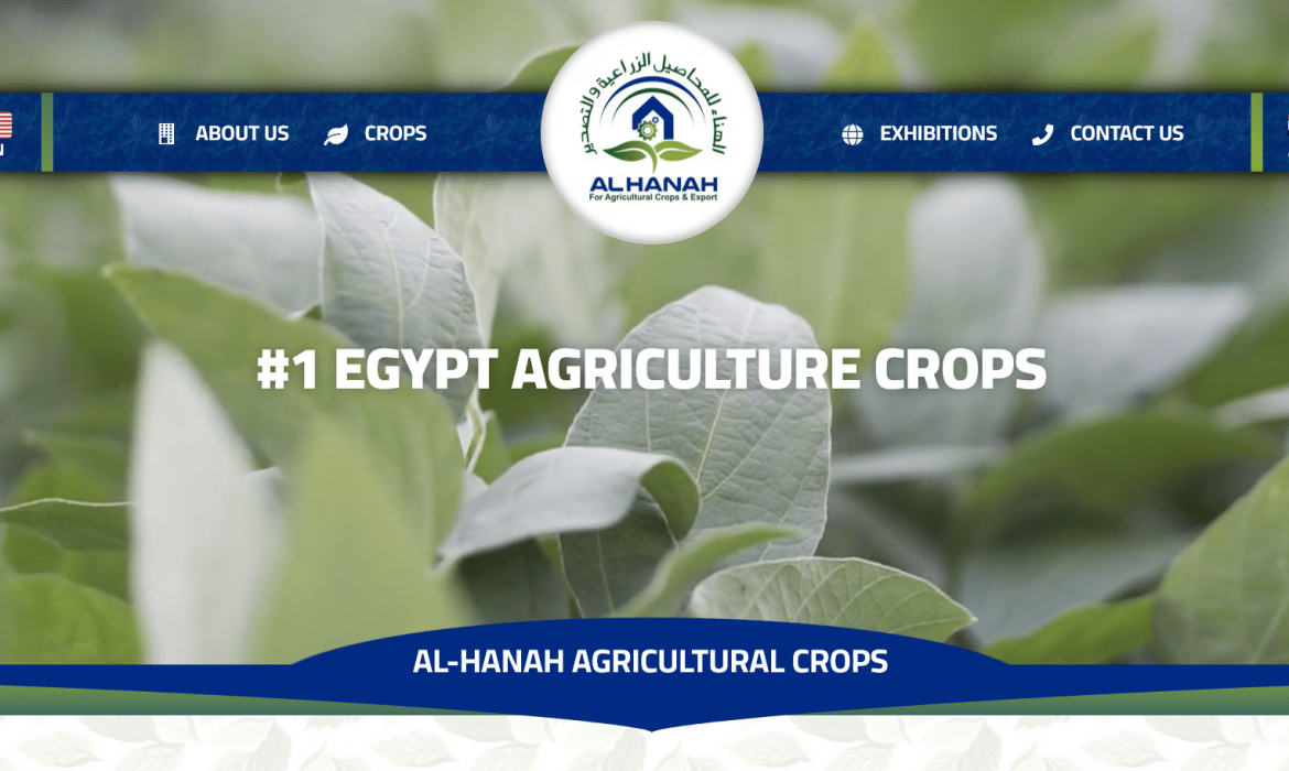 Agriculture Crops Web Design