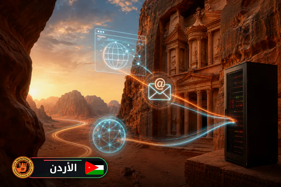 عمل ايميل شركة واستضافة وتصميم مواقع واعلانات جوجل في الأردن