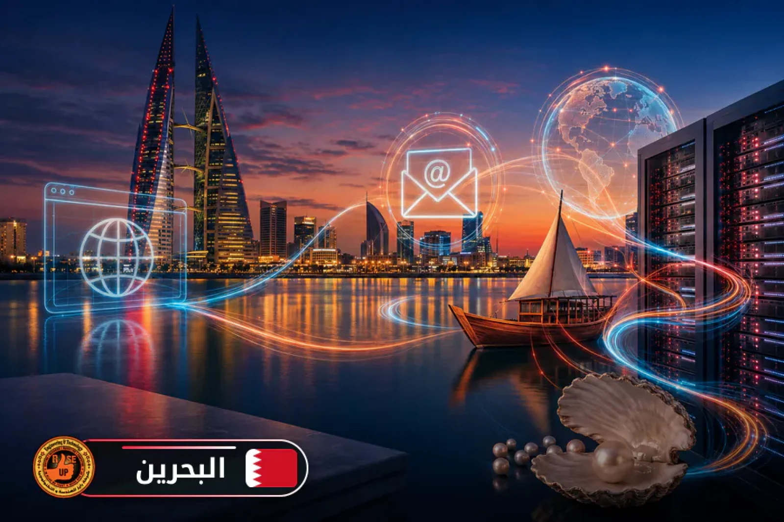 عمل ايميل شركة واستضافة وتصميم مواقع واعلانات جوجل في البحرين
