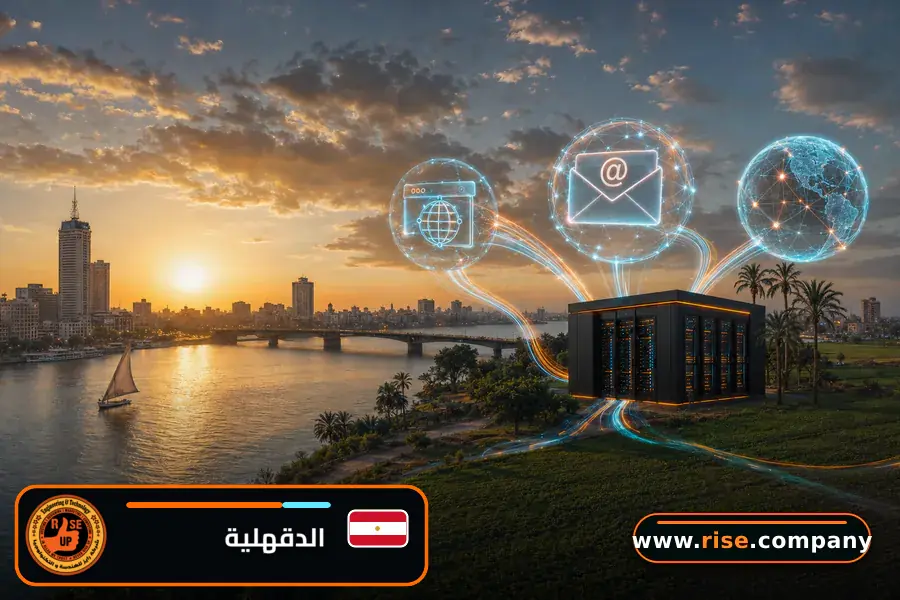 استضافة مواقع وتصميم مواقع وايميلات الشركات في محافظة الدقهلية