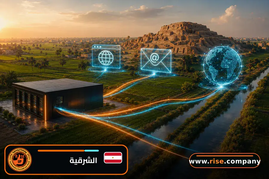 استضافة مواقع وتصميم مواقع وايميلات الشركات في محافظة الشرقية