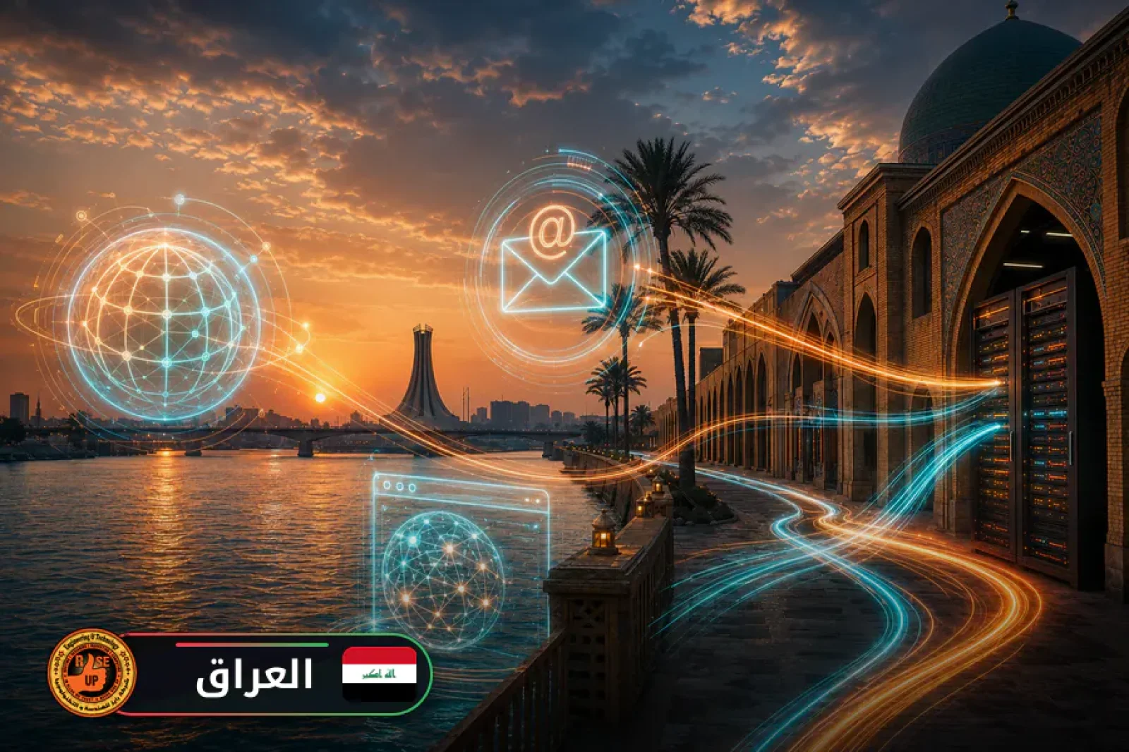 عمل ايميل شركة واستضافة وتصميم مواقع واعلانات جوجل في العراق