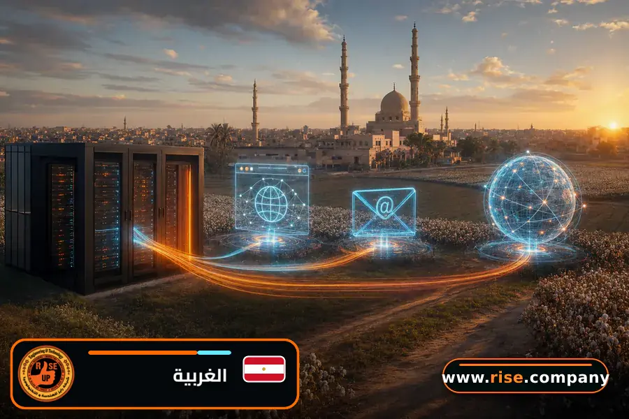 استضافة مواقع وتصميم مواقع وايميلات الشركات في محافظة الغربية
