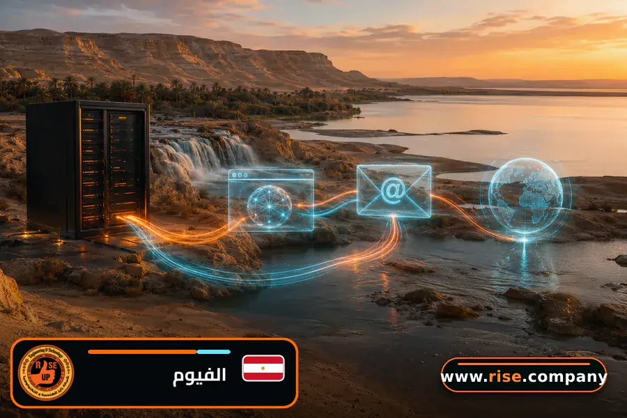 استضافة مواقع وتصميم مواقع وايميلات الشركات في محافظة الفيوم