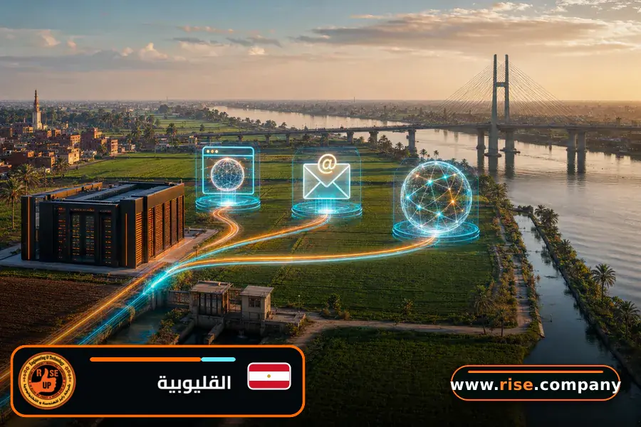استضافة مواقع وتصميم مواقع وايميلات الشركات في محافظة القليوبية