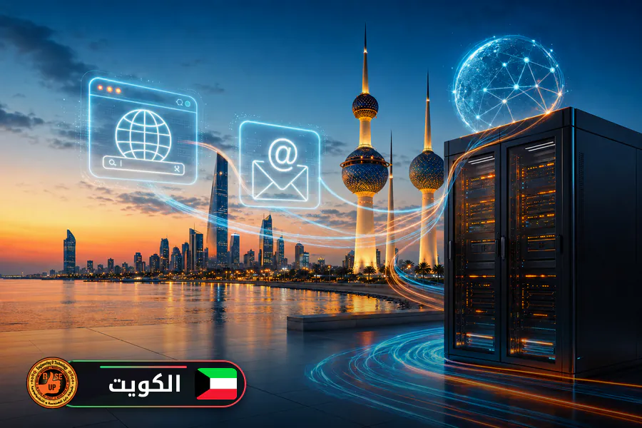 عمل ايميل شركة واستضافة وتصميم مواقع واعلانات جوجل في الكويت