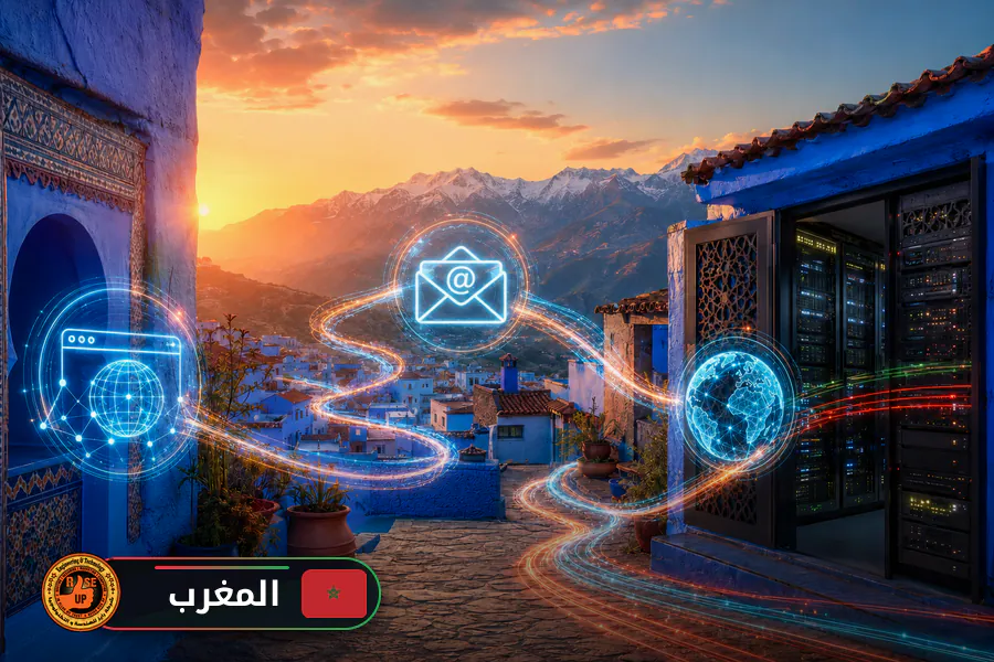 عمل ايميل شركة واستضافة وتصميم مواقع واعلانات جوجل في المغرب