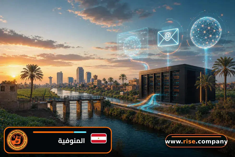 استضافة مواقع وتصميم مواقع وايميلات الشركات في محافظة المنوفية