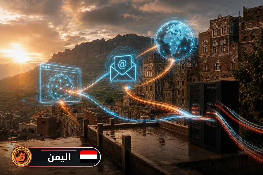 عمل ايميل شركة واستضافة وتصميم مواقع واعلانات جوجل في اليمن