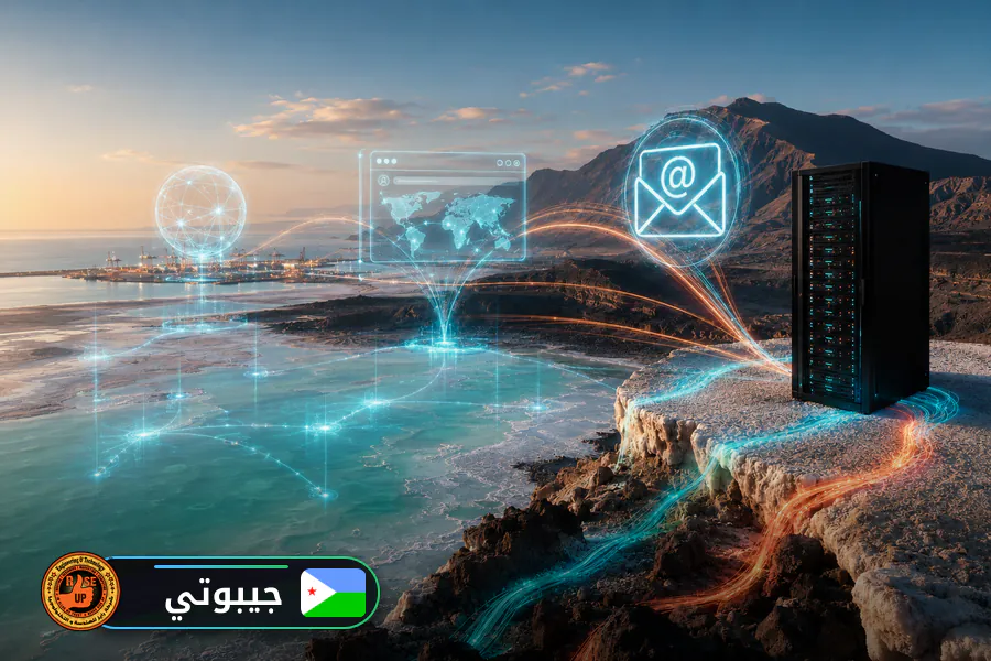 عمل ايميل شركة واستضافة وتصميم مواقع واعلانات جوجل في جيبوتي