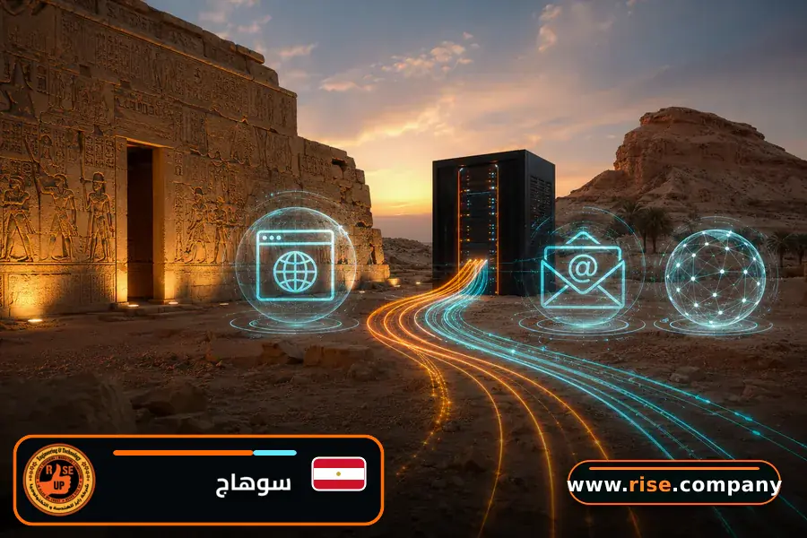 استضافة مواقع وتصميم مواقع وايميلات الشركات في محافظة سوهاج